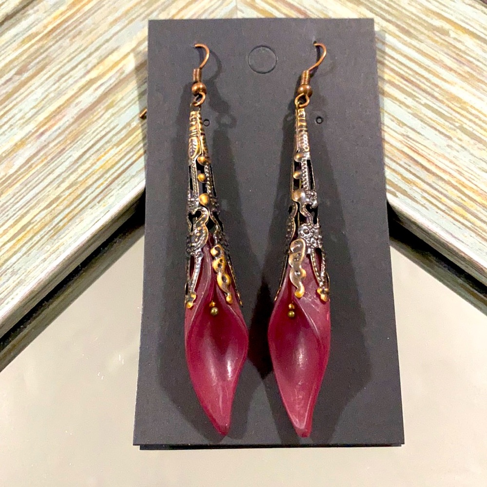 Antique style fairy earrings